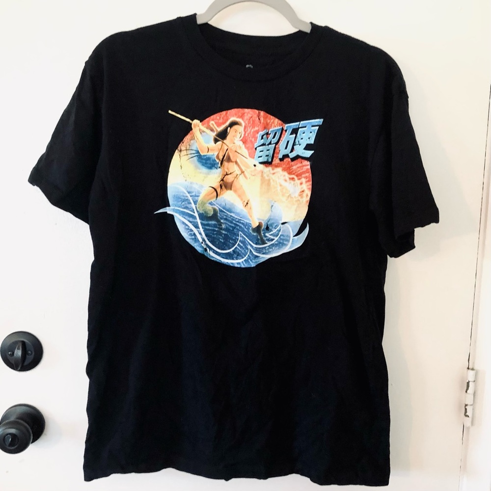 QMX Firefly Stand Firm Loot Cargo Crate Exclusive Unisex Graphic Tee Size Large